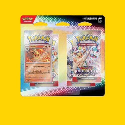 Blister Quádruplo Pokémon Escarlate e Violeta - Evoluções Prismáticas