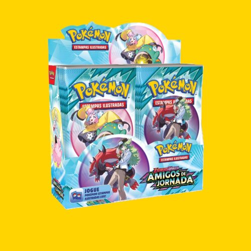 Display Box Pokémon Escarlate e Violeta Amigos da Jornada (36 Packs e 1 Promo Card)