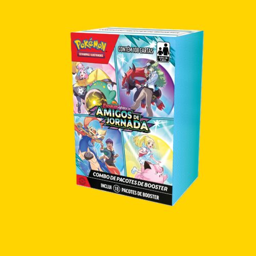 Mini Display Pokémon Escarlate e Violeta Amigos da Jornada