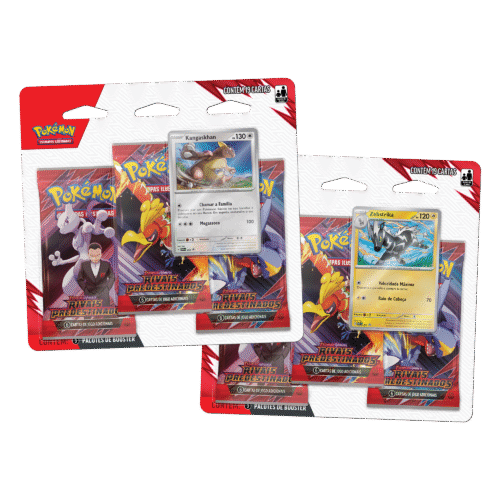 Rivais Predestinados - Pacote Triplo Pokémon TCG