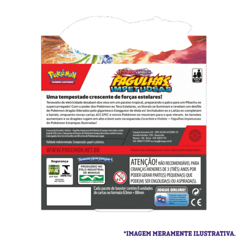 Fagulhas Impetuosas - Booster Box EV08 Pokémon TCG - Imagem 2