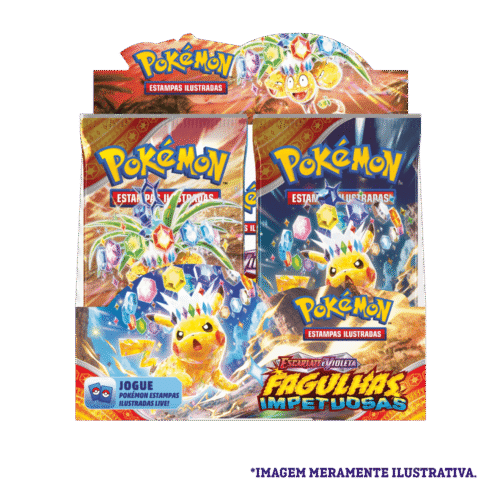 Fagulhas Impetuosas - Booster Box EV08 Pokémon TCG - Imagem 3