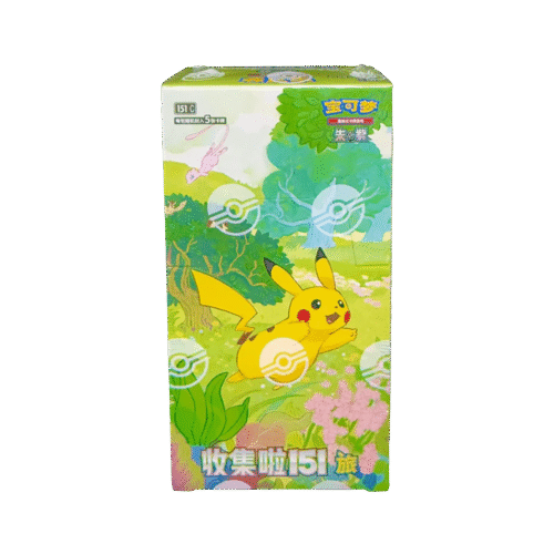 Collect 151 Journey - Booster Box Pokémon TCG produto Chinês