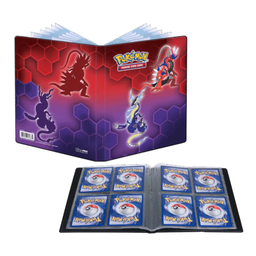 Fichário Portfolio 9 Bolsos - Miraidon & Koraidon Pokémon Ultra Pro