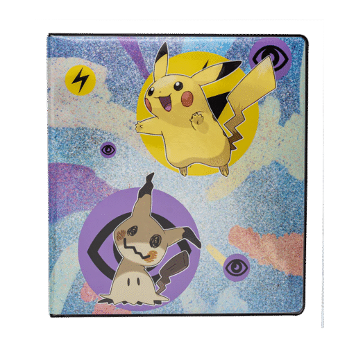 Fichário para folhas de 9 Bolsos - Pikachu & Mimikyu Pokémon