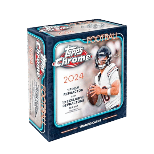 Futebol Americano NFL 2024 Mega Box - 42 Cartas Topps Importado