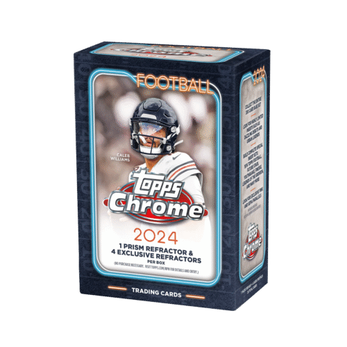 Futebol Americano NFL 2024 Value Box - 28 Cartas Topps Importado