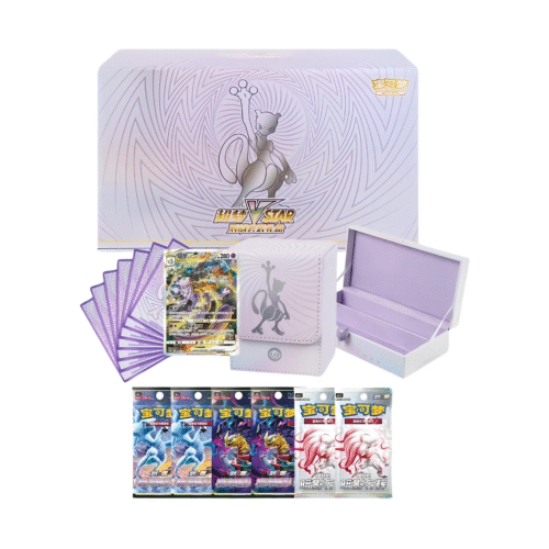 Mewtwo VSTAR - Battle Set Gift Box Pokémon TCG produto Chinês
