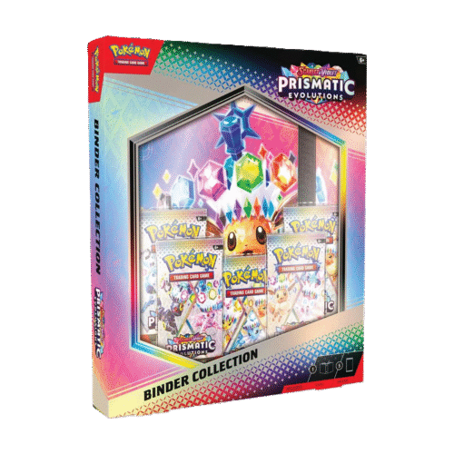 Prismatic Evolutions - Binder Collection Eevee Terastal Pokémon TCG Inglês