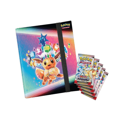 Prismatic Evolutions - Binder Collection Eevee Terastal Pokémon TCG Inglês
