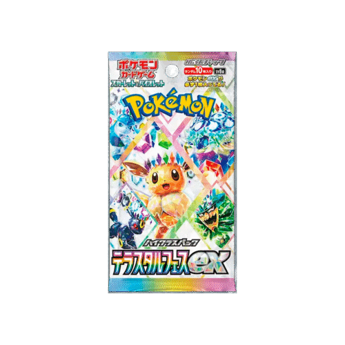 Terastal Festival ex - Booster Pokémon TCG coleção especial Japonesa