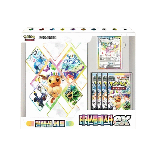 Terastal Festival ex – Espeon Promo Binder set Pokémon TCG produto Coreano