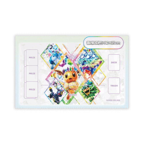 Terastal Festival ex – Umbreon Promo Playmat set Pokémon TCG produto Coreano