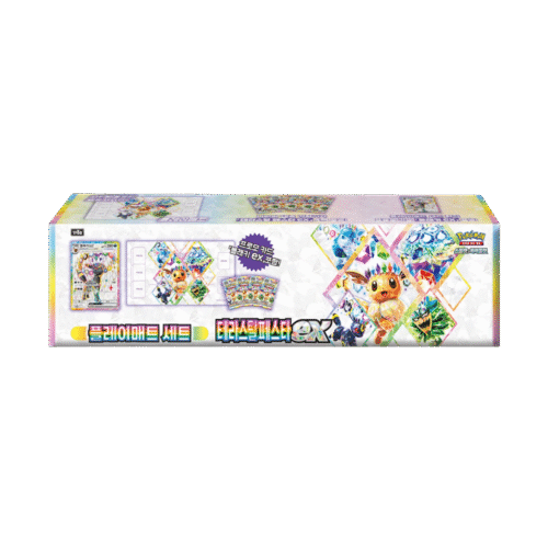 Terastal Festival ex – Umbreon Promo Playmat set Pokémon TCG produto Coreano