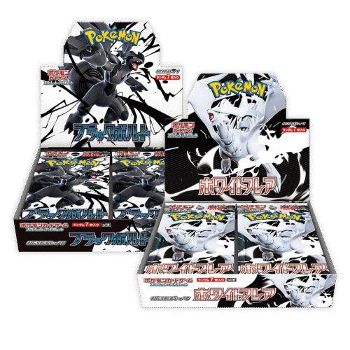 Kit Booster Box Black Bolt & White Flare - Pokémon TCG (Japonês)