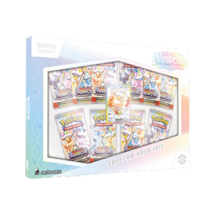 Box Coleção Arco Íris Eevee Promo - Evoluções Prismáticas Pokémon TCG