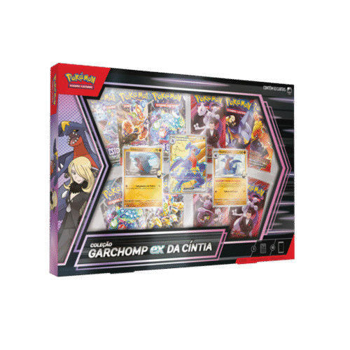 Box Coleção Garchomp ex da Cíntia- Pokémon TCG