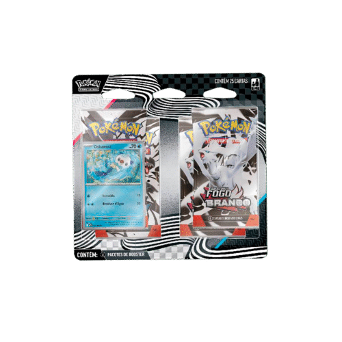 Blister Quádruplo - Fogo Branco e Raio Preto - Pokémon TCG