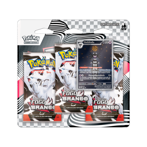 Blister Triplo - Fogo Branco - Pokémon TCG