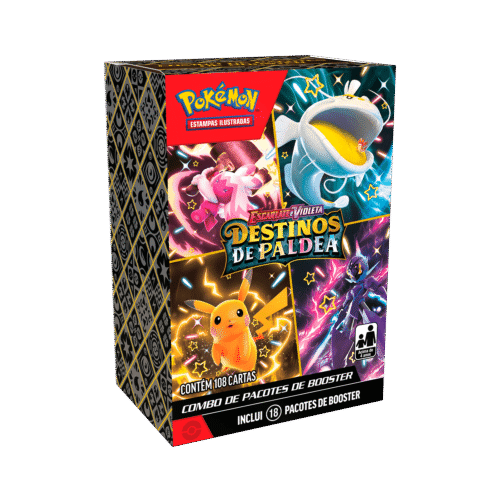 Combo de Booster - Destinos de Paldea - Pokémon TCG