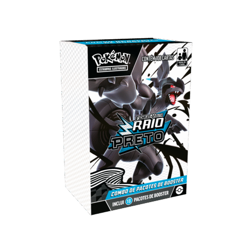 Combo de Booster - Raio Preto - Pokémon TCG
