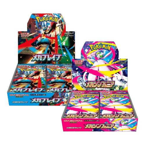 Kit Booster Box Mega Symphonia & Mega Brave - Pokémon TCG (Japonês)