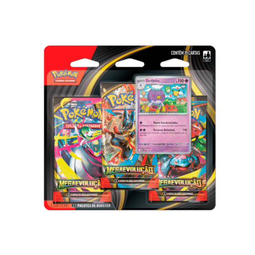 Blister Triplo - Mega Evolução - Pokémon TCG