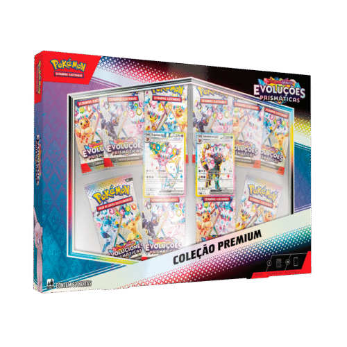 Box Coleção Premium - Evoluções Prismáticas Pokémon TCG