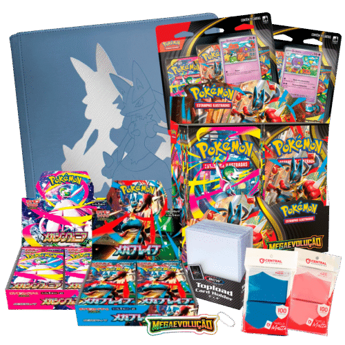Kit Colecionador Premium - Mega Evolução - Pokémon TCG