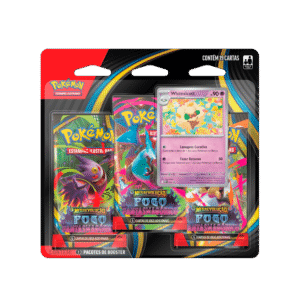 Blister Triplo - Fogo Fantasmagórico - ME02 - Whimsicott - Pokémon TCG