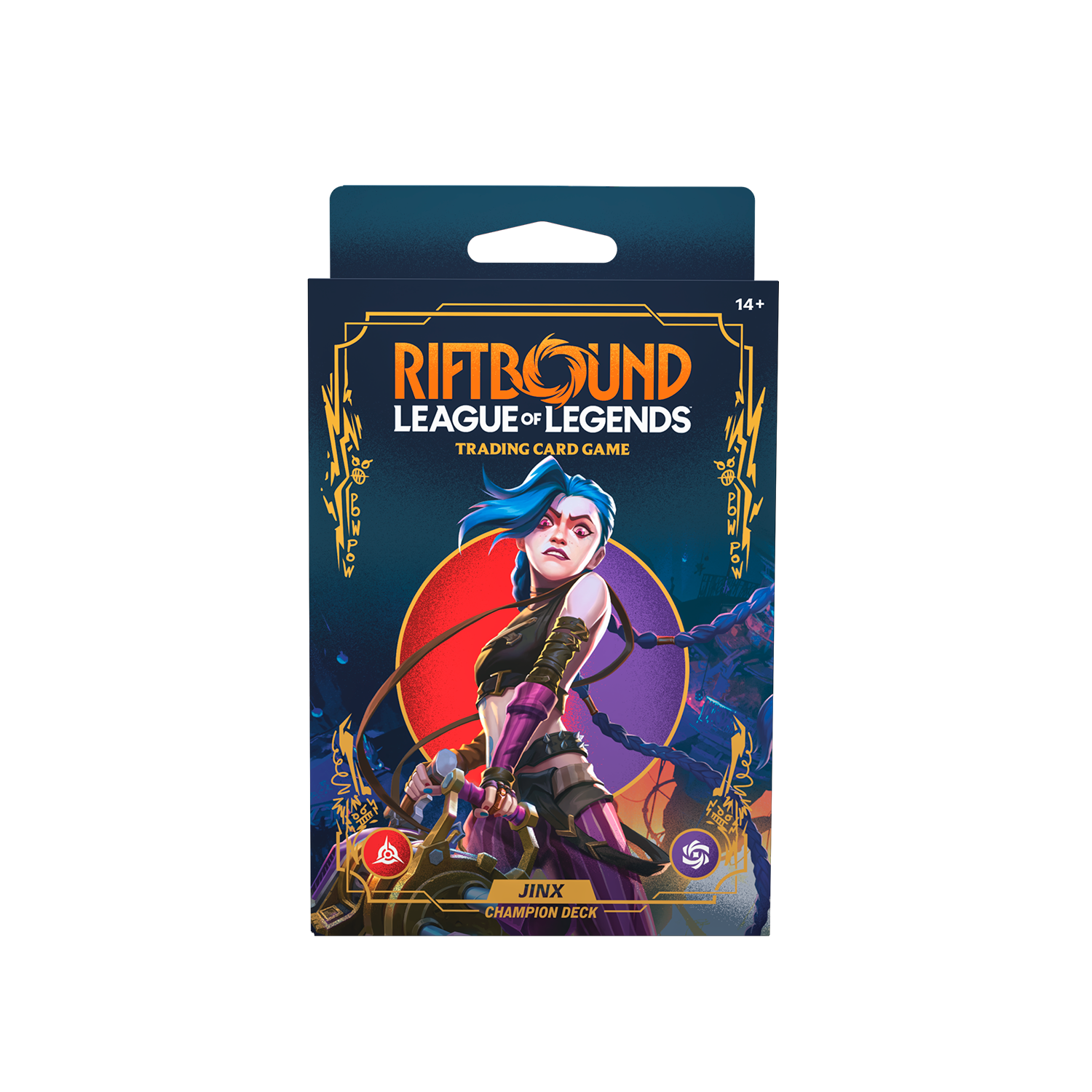 Champion Deck - Jinx - Riftbound: League of Legends TCG - Inglês