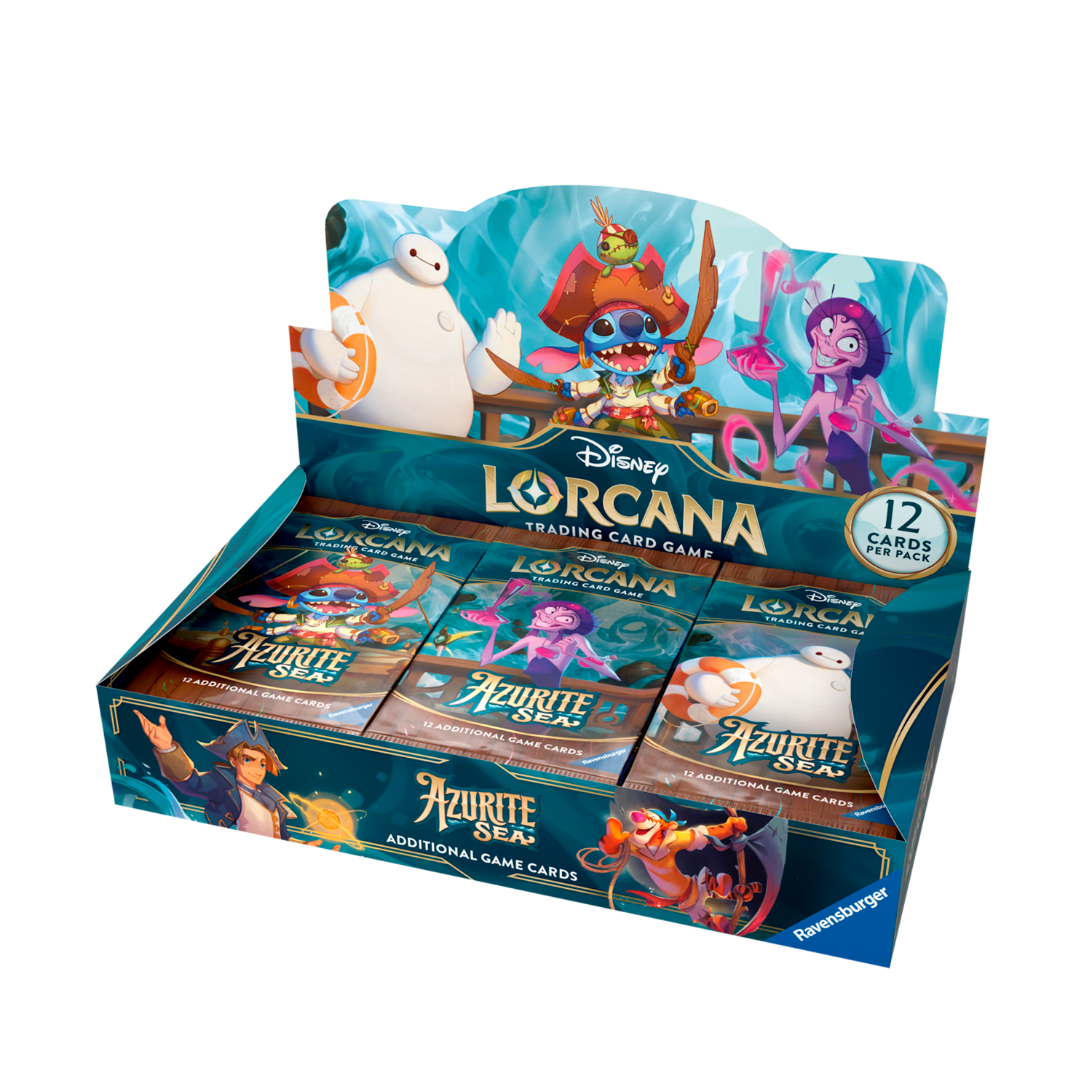 Booster Box - Azurite Sea - Disney Lorcana (Inglês)