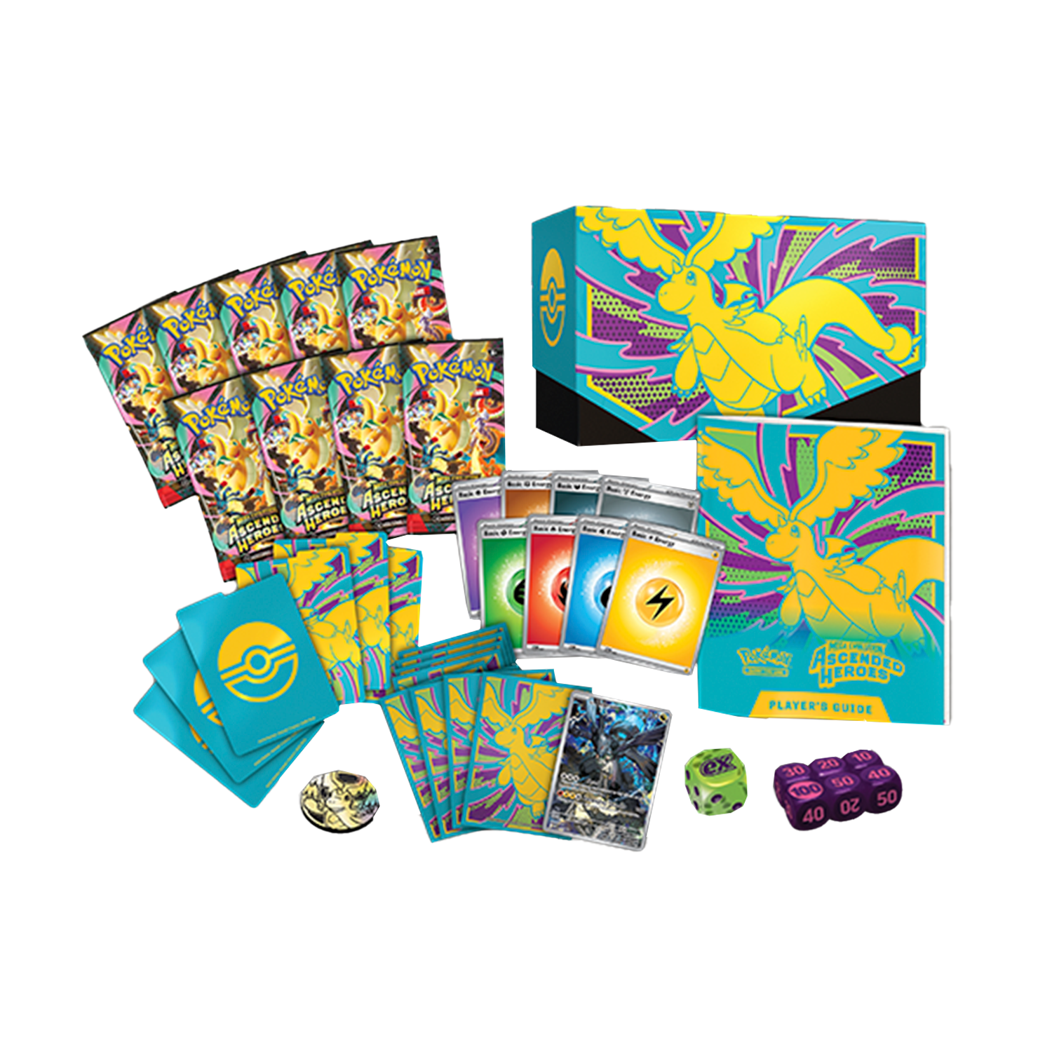 Ascended Heroes - Elite Trainer Box - Pokémon TCG (Inglês)